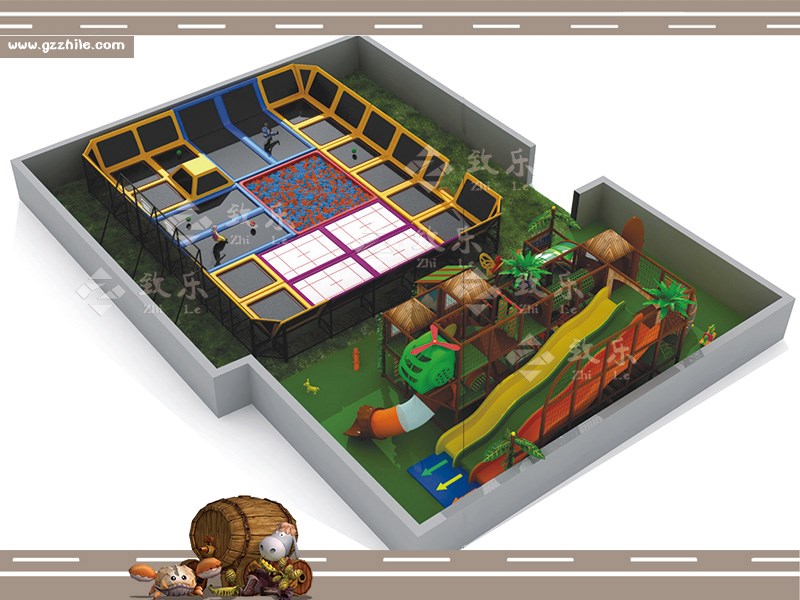 兒童樂園淘氣堡設備綜合項目-廣州緻樂