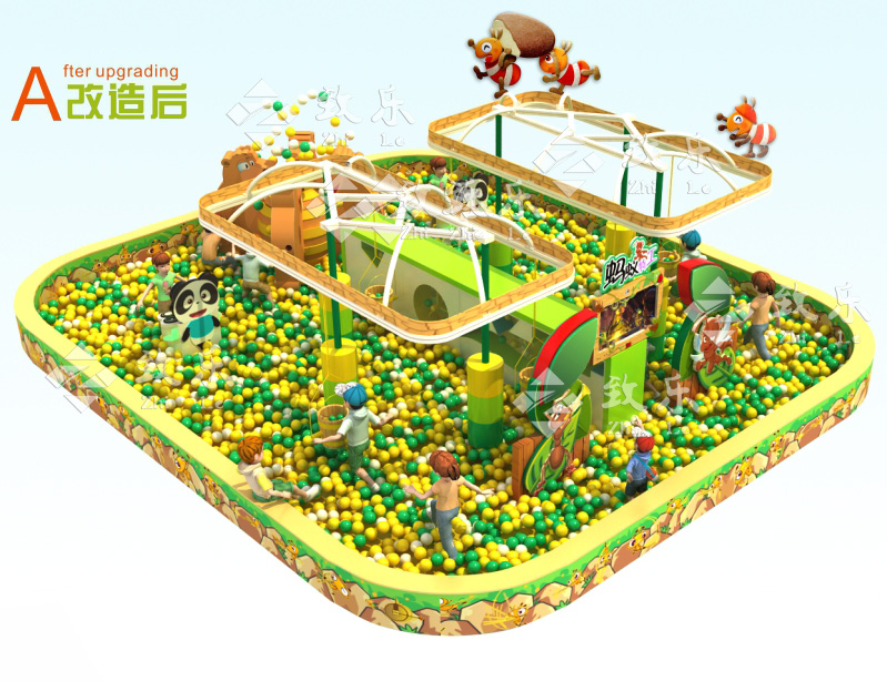 改造後海洋球池基本現狀圖片