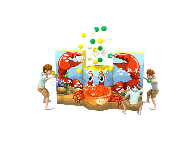 兒(ér)童樂園新遊樂設備(bèi)-螃蟹超人