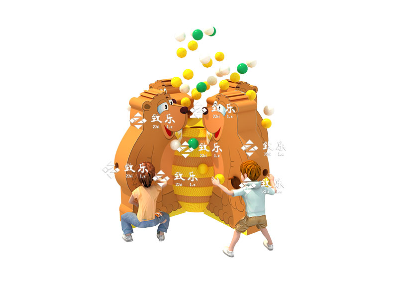 兒童遊樂設備(bèi)新産(chǎn)品-熊與蜂蜜