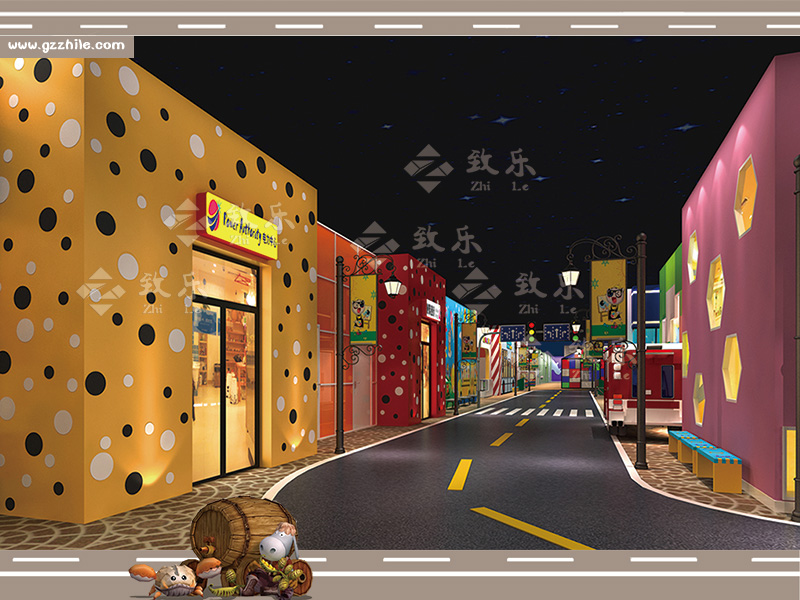 兒童樂園衍生設備街道設施