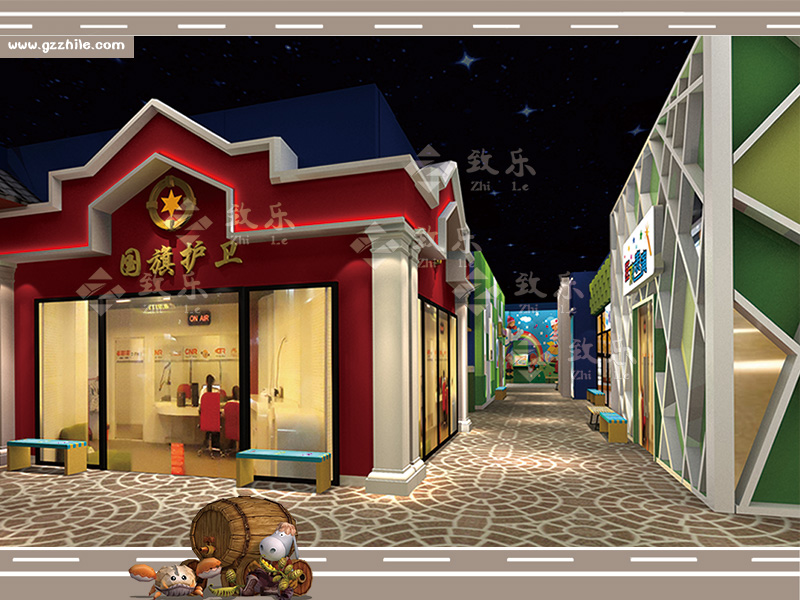 &nbsp;兒(ér)童樂園衍生設備(bèi)設施國旗護衛