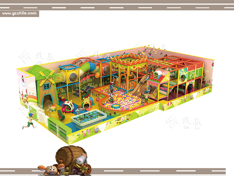 缤紛淘氣堡設計圖展示