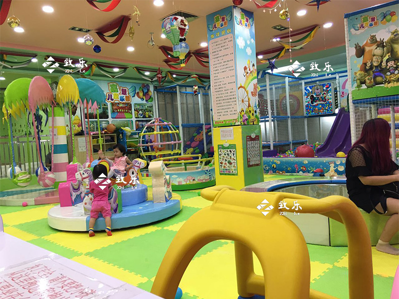 遼甯大連-兒童樂園遊樂場淘氣堡案例