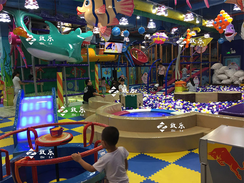 室内兒童樂園淘氣堡設備案例展示