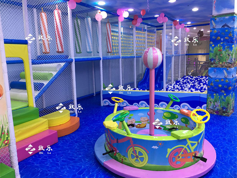 商場室内兒童樂園淘氣堡設備案例