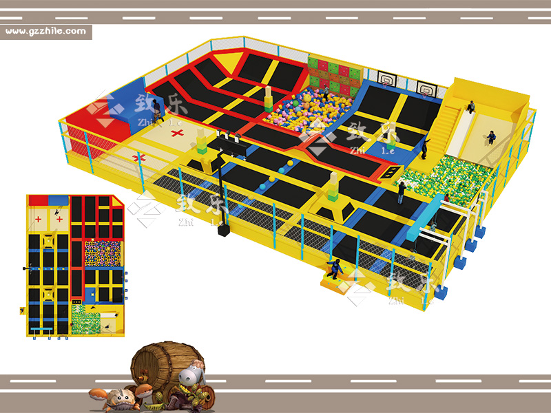 兒童遊樂設備蹦床 