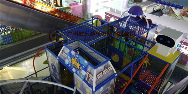 太空主題淘氣堡、兒童樂園案例介紹-深圳平湖室内兒童樂園